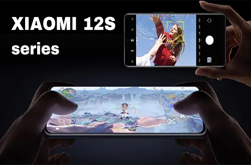 Xiaomi 12S series with a 120 Hz refresh rate display for gaming